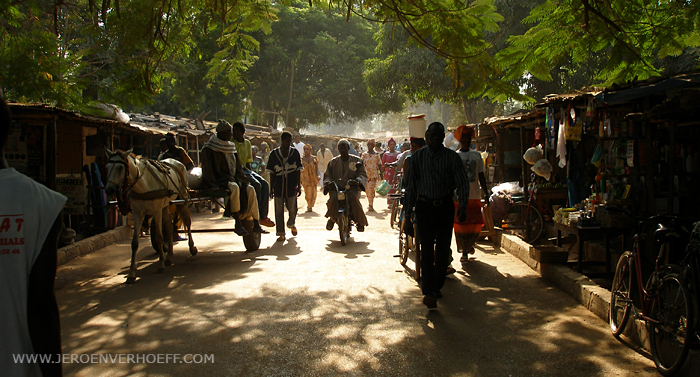 Gambia market